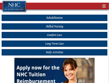 Tablet Screenshot of nhcmurfreesboro.com